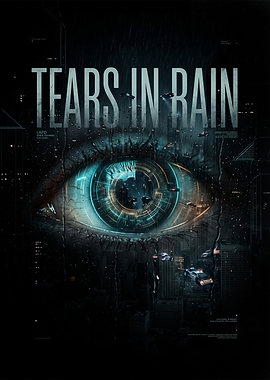 Blade Runner Tears in Rain Poster