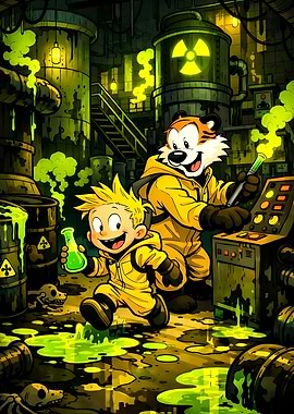 Calvin and Hobbes in Toxic Lab