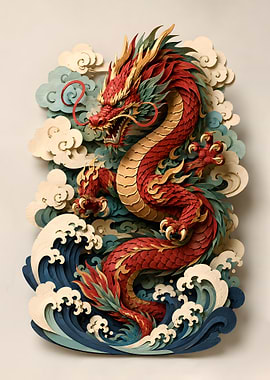 Majestic Japanese Dragon