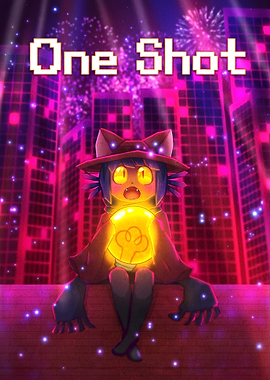 Niko from OneShot with Lightbulb