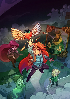 Celeste Game Fan Art Illustration