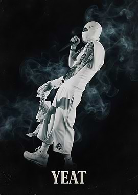Yeat Rapper Performance Poster