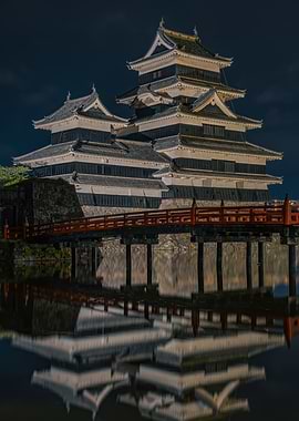 Matsumoto Castle at Night