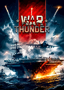 War Thunder Naval and Aerial Combat