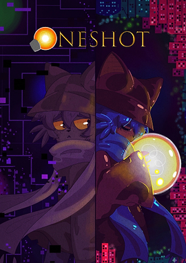 OneShot Niko Split Screen Poster