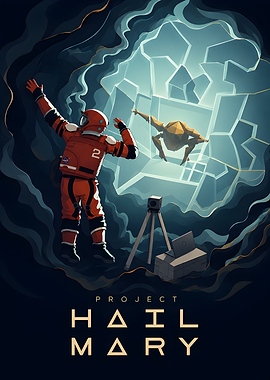 Project Hail Mary Space Illustration