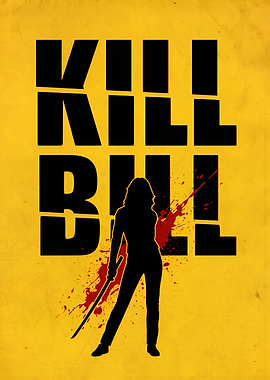 Kill Bill Minimalist Movie Poster