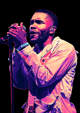 Frank Ocean Performing Live Portrait