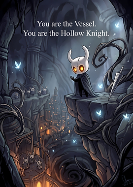 Hollow Knight Vessel Fan Art