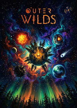 Outer Wilds Game Poster