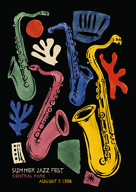 Summer Jazz Fest 1998 Poster