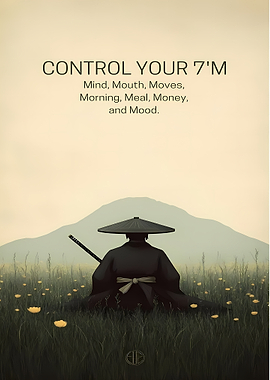 Control Your 7M Samurai Poster