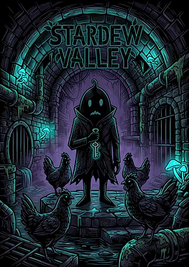 Stardew Valley Krobus in the Sewers