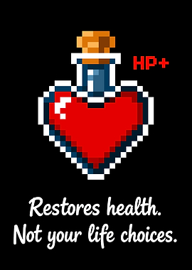 Health Potion - Dark Edition