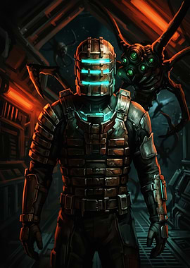 Isaac Clarke Facing dead space