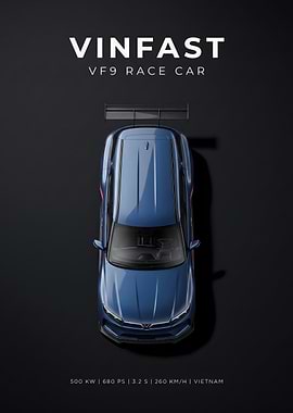VinFast VF9 Race Car Concept