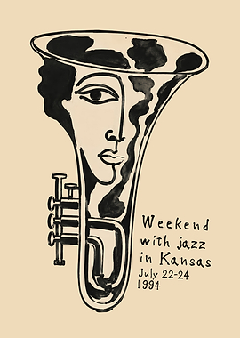 Weekend with Jazz in Kansas Poster