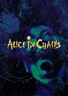 Alice in Chains Grunge Music Poster