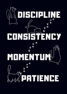 Inspirational Cat Motivational Poster