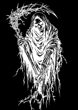 Grim Reaper with Thorny Scythe