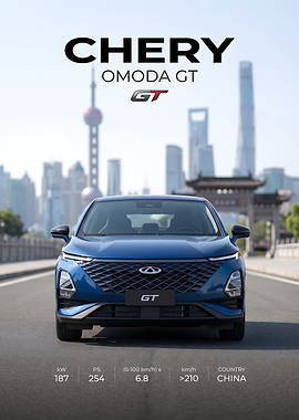 Chery Omoda GT Car Advertisement
