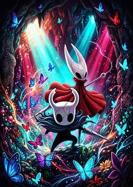 Hollow Knight and Hornet Fan Art