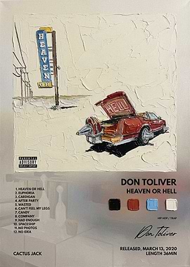 Don Toliver Heaven or Hell Album Art