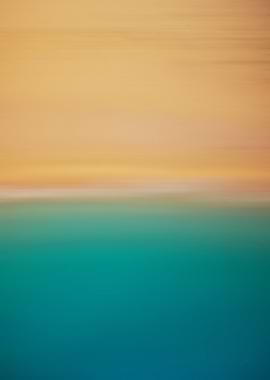 Abstract Blurred Horizon Landscape