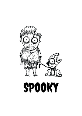Spooky Halloween Art