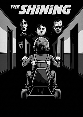 The Shining Minimalist Movie Poster