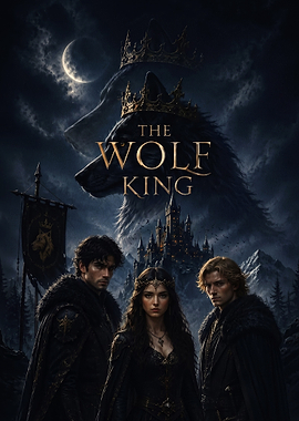 The Wolf King Fantasy Poster