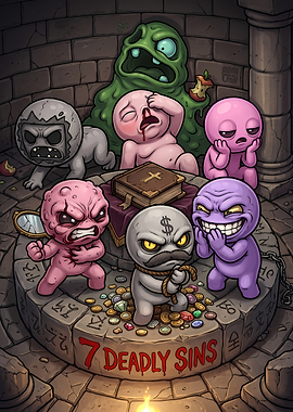 The Binding of Isaac Seven Sins