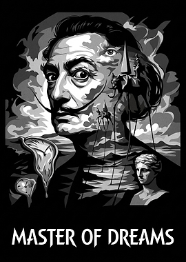 Salvador Dali Master of Dreams Poster