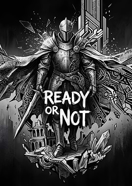 Ready or Not Knight Illustration