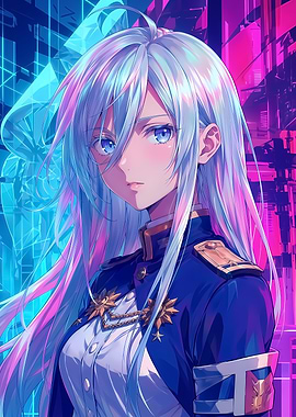 Vladilena Milizé Cyberpunk Anime Portrait