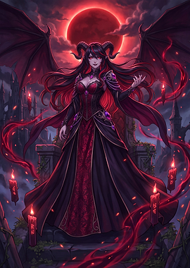 Dark Queen of the Blood Moon