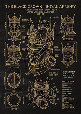 The Black Crown Royal Armory Blueprint