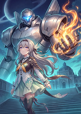 Firefly and SAM Armor Honkai Star Rail