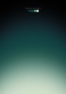 Green Wilder Minimalist Color Palette