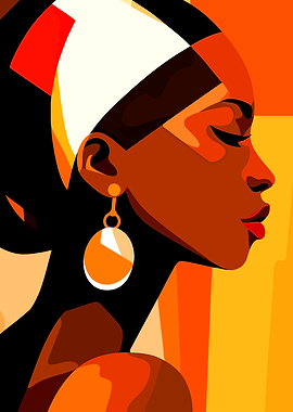 Abstract Portrait of a Woman