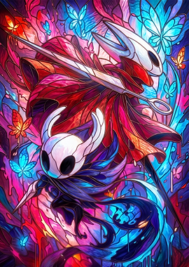 Hollow Knight Stained Glass