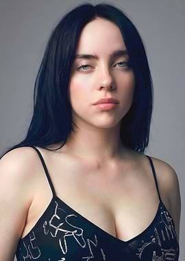 Portrait of Billie Eilish