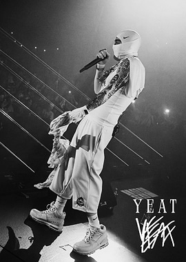 Yeat Performing Live in Concert