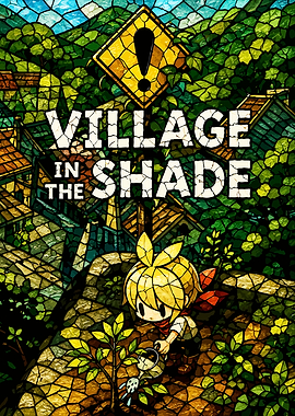 Village in the Shade Stained Glass Art