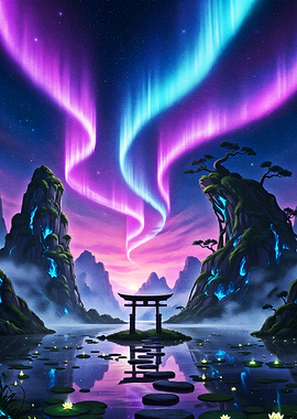 Aurora over Japan