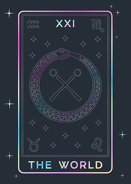 The World Tarot Card