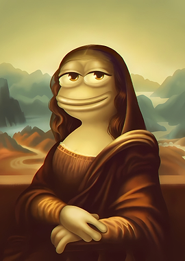 Pepe the Frog Mona Lisa Parody