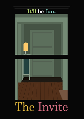 The Invite Minimalist Poster
