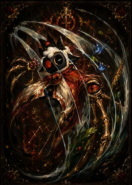 Cult of the Lamb Dark Fantasy Art