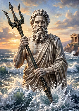 Poseidon God of the Sea
